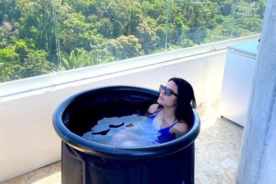 Sauna y zambullida fría